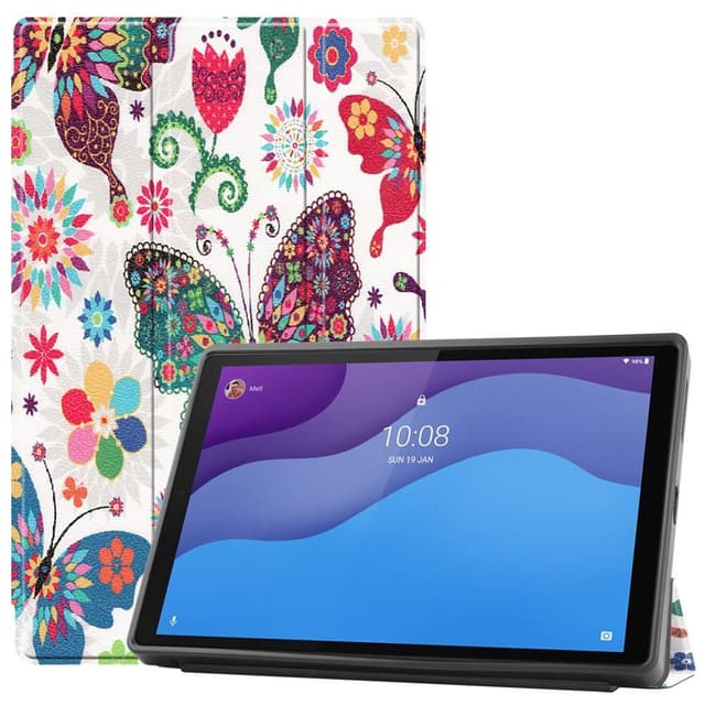 Tri - fold Fodral till Lenovo Tab M10 HD Gen 2 - Butterfly