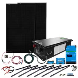 Kraftpakke 230 volt, 2000VA, 10240 Wt Litium heat