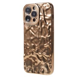iPhone 15 Pro Max TPU Kuori Elektroplating Rypistynyt Epätasainen Puhelimen Suojakotelo