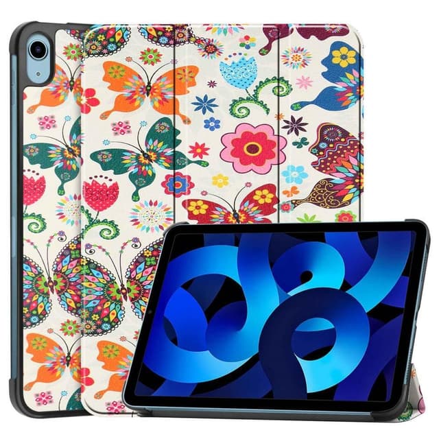 Apple iPad 10.9 2022 Slim fit tri-fold fodral - Butterfly