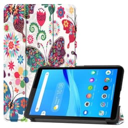 Pattern Tri - fold Stand Kansi Lenovo Tab M7 - Butterflies