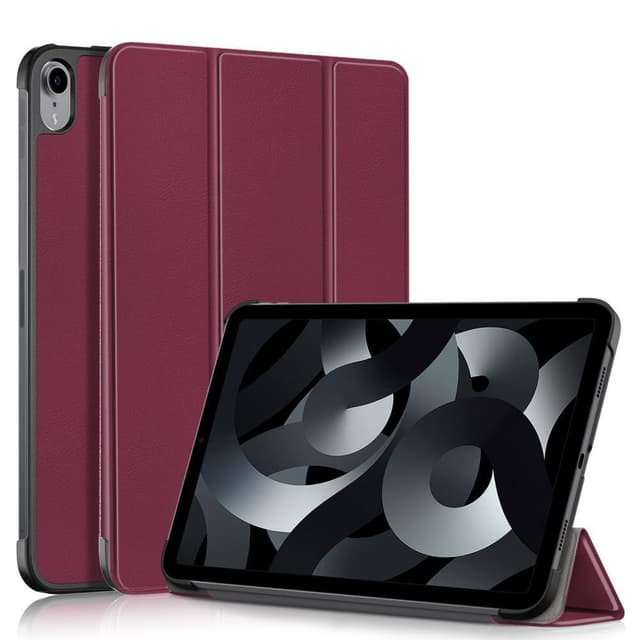 Kolminkertainen telinekotelo iPad 10.9 (2022) -tabletin suojukselle - Wien Red