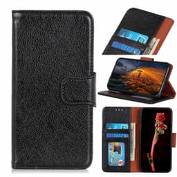 Samsung Galaxy A20e Plånboksfodral Textured Split - Svart