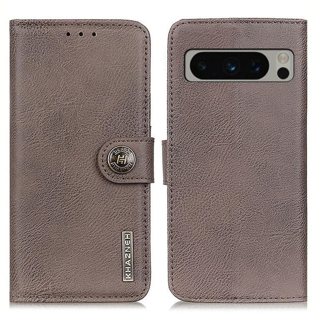 KHAZNEH Google Pixel 8 Pro Plånboksfodral - Grå
