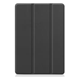 Tri - Fold Teline Tablet Suojakotelo iPad 10.2 2021 2020 2019 PU - nahkainen Älykotelo Automaattisella Lepo - ja Herätystoiminnolla - Musta