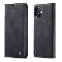 CASEME Plånboksfodral iPhone 12 Mini - Svart