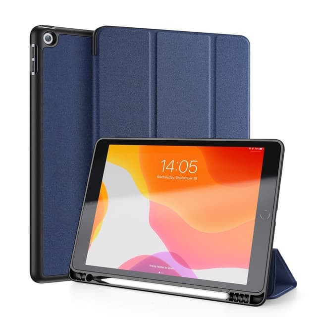 DUX DUCIS Domo Apple iPad 10.2 2021/2020/2019 fodral Tri-Fold Blå