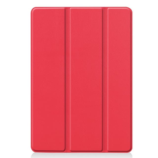 Apple iPad 10.2 2021/2020/2019 Kolminkertainen jalusta tablettikotelo - Punainen