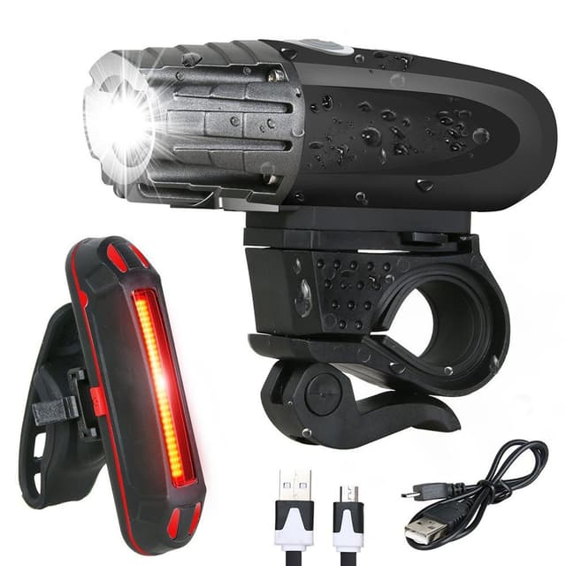 YOUOKLIGHT Vattentät Cykellampa LED Super Bright Cylinderlampa