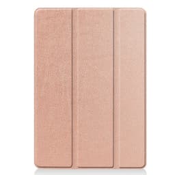 Apple iPad 10.2 2021/2020/2019 Kolminkertainen jalusta tablettikotelo - ruusukulta