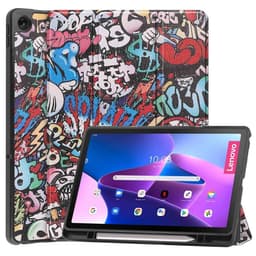 Tri-fold Fodral till Lenovo Tab M10 Plus Gen 3 - Graffiti