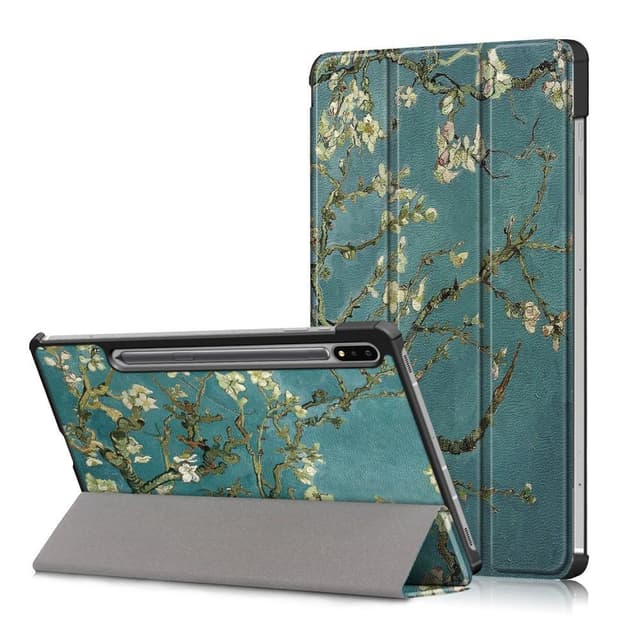 Kolmen taittotelineen älykotelo Samsung Galaxy Tab S7 FE/Tab S7 Plus/Tab S8+ -puhelimelle