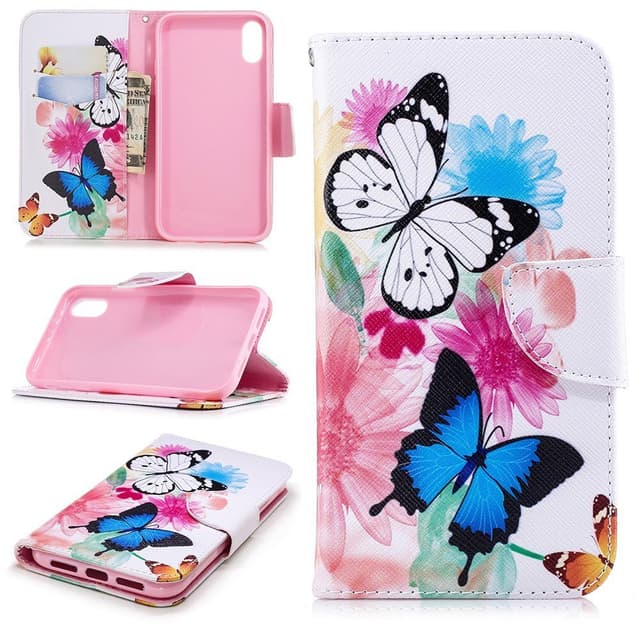 iPhone XR Plånboksfodral - Butterflies