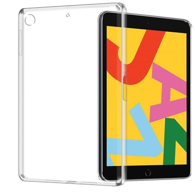 iPad 10.2 2021/2020/2019 Klar gennemsigtig TPU-dækketui skal