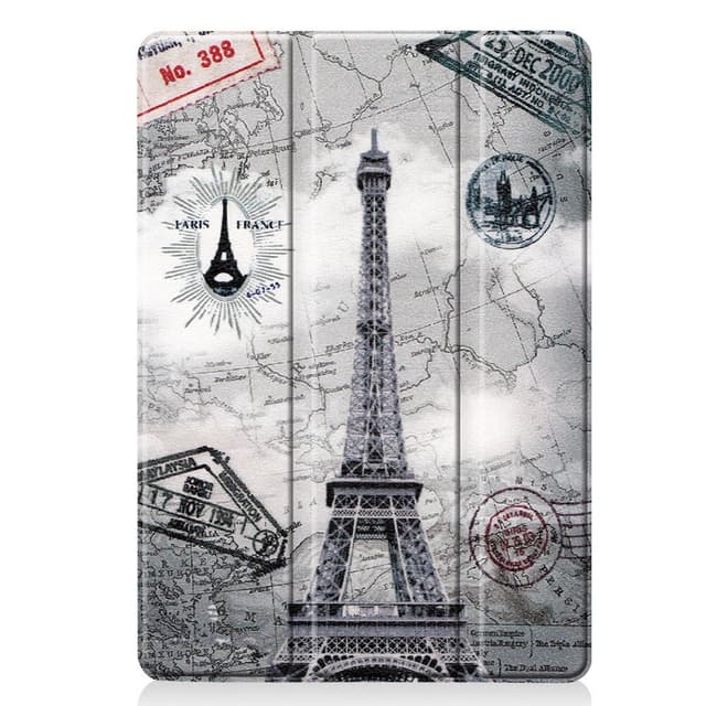 Apple iPad 10.2 2021/2020 Slim fit tri-fold fodral - Map