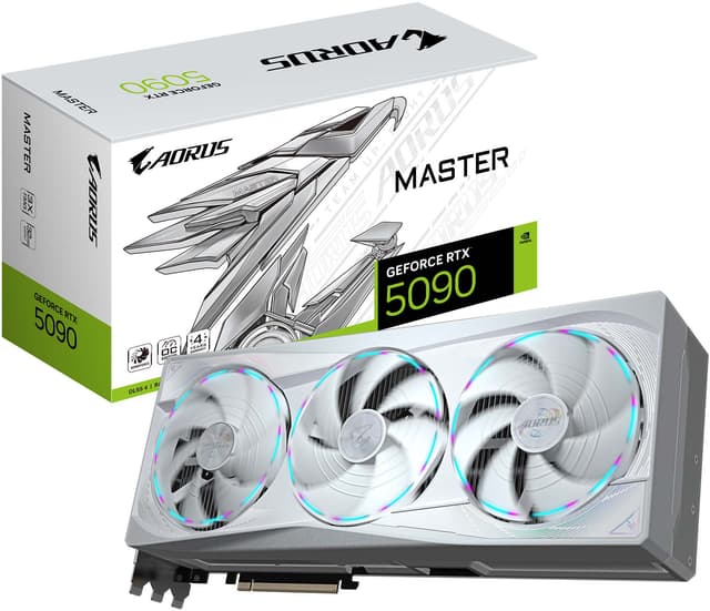 Gigabyte RTX 5090 AORUS MASTER ICE grafikkort