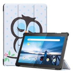 Kolminkertainen telinekotelo Lenovo Tab M10 TB-X605F/TB-X605L TB-X505F/TB-X505 nukkuva pöllö