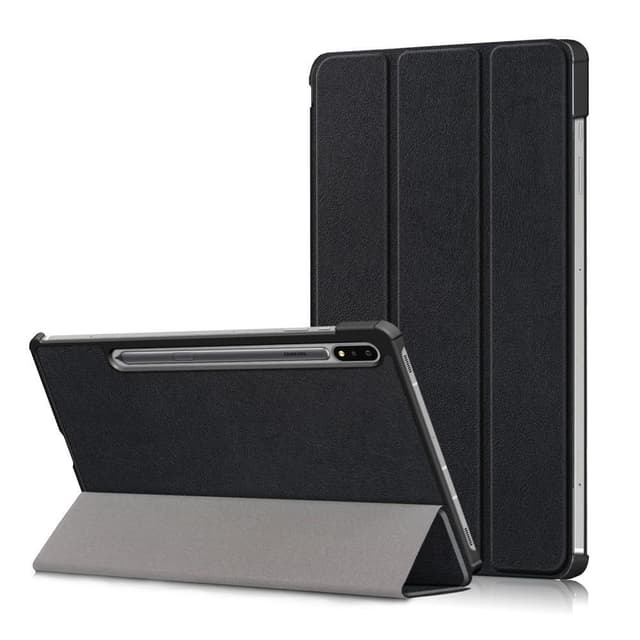 Slim Fit Dekseldeksel til Samsung Galaxy Tab S7/Tab S8 - Svart