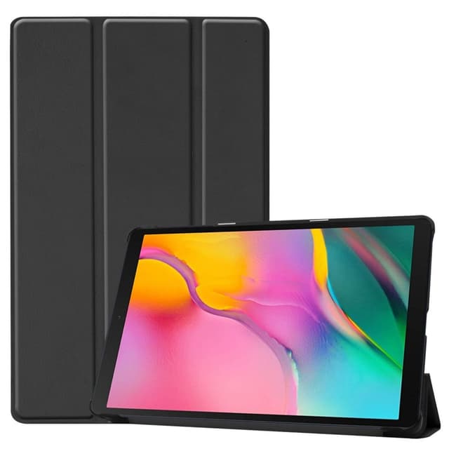 Kolminkertainen telinekotelo Samsung Galaxy Tab A 10.1 (2019) - musta