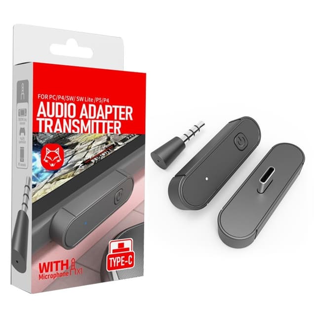 Kompatibel med Nintendo Switch Lite PS4 PS5 Spillkonsoll Bluetooth-mottakersender