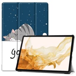 Kolmen taittotelineen älykotelo Samsung Galaxy Tab S10+ (S10 Plus) -puhelimelle