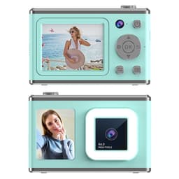 2,4"" skjerm med dobbel linse videoopptak CCD digitalkamera med 32 GB kort + leser