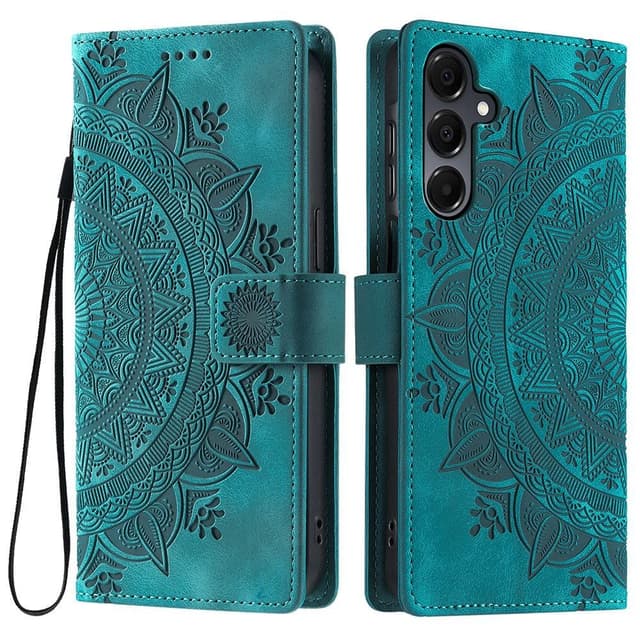 För Samsung Galaxy A26 plånboksfodral Fodral Skal Mandala blommönster