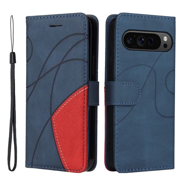 Google Pixel 9 Pro XL KT Series-1 Kahden Värin Kotelo Remmillä