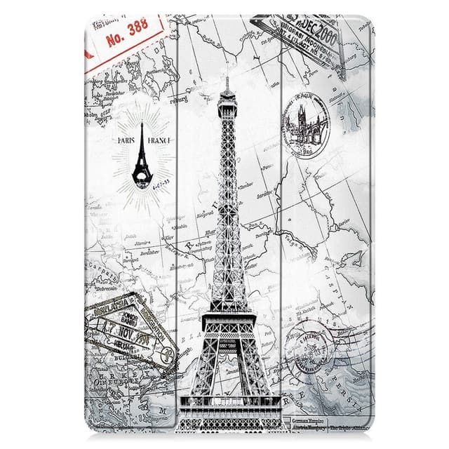 Slim Fit Dekselveske Til Xiaomi Pad 7 Auto Wake/Sleep - Vintage Tower