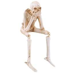 Halloween skelet figur Spooky Skull Dekoration Party Haunted House - Say No Evil