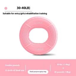 Käden otteen vahvistaja kyynärvarren sormi rannelihasten harjoittaja - 30-40 paunaa vaaleanpunainen