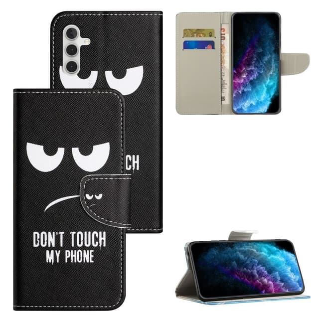 För Samsung Galaxy A15 Plånbok Fodral Skal Mönster Skydd