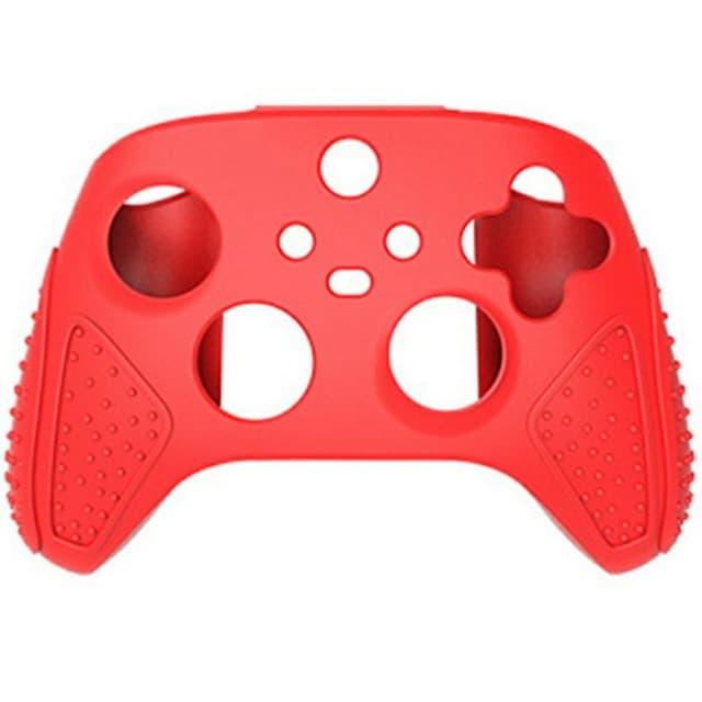 För Xbox Series S/X Game Controller Dammtätt silikonskydd Anti-halk Fodral - Röd