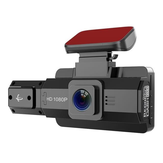 For- og bagoptagelse Dash Cam 1080P HD Night Vision Bilkameraoptager
