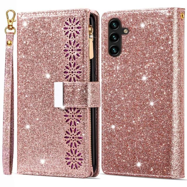 Til Samsung Galaxy A26 5G Etui Stjernehimmel Indgraveret Pungcover