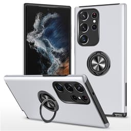 Til Samsung Galaxy S25 Ultra Hybrid Deksel Med Fingerring