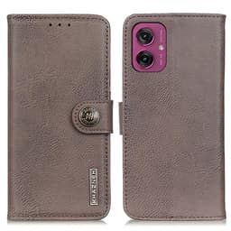 KHAZNEH tegnebogstaske til Motorola Moto G55 - Khaki