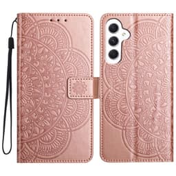 Samsung Galaxy A16 5G / A16 4G Kotelo Korttipaikoilla ja Mandala Kuvio
