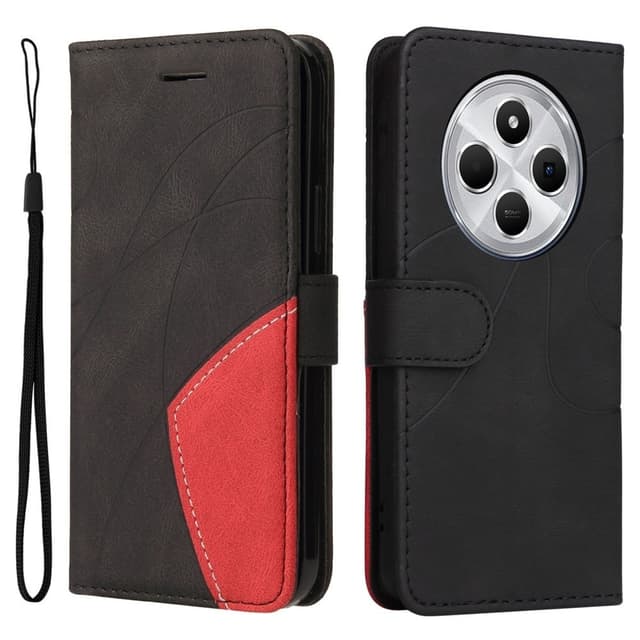 KT Lommebok-deksel til Xiaomi Redmi 14C - Svart