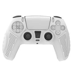 HONSON Beskyttelsesdeksel til Sony Playstation 5 Anti-Slip Silikon Huddeksel - Hvit