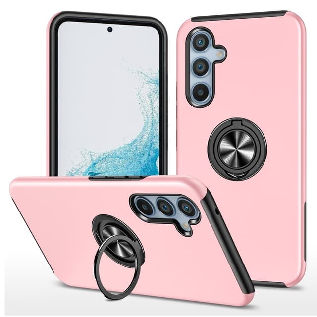 Till Samsung Galaxy A26 5G Hybridskal med Roterbar Ringhållare
