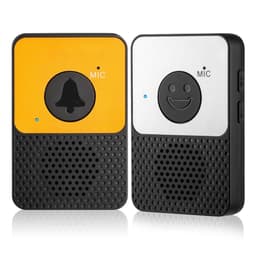 D30 Wireless Voice Intercom Dørklokkelydstyrke Justerbar To-vejs Talk