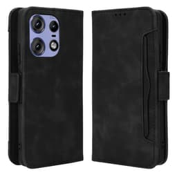 Til Motorola Edge 50/Edge 50 Pro Lommebok-deksel - Svart