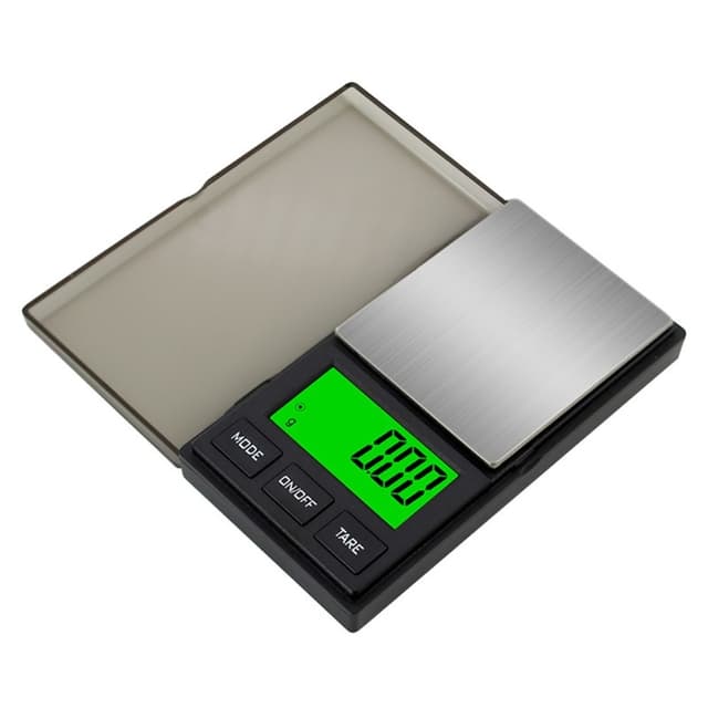 500g/0.01g 5 enheter Bærbar smykkeskala Liten skala digital lommeskala