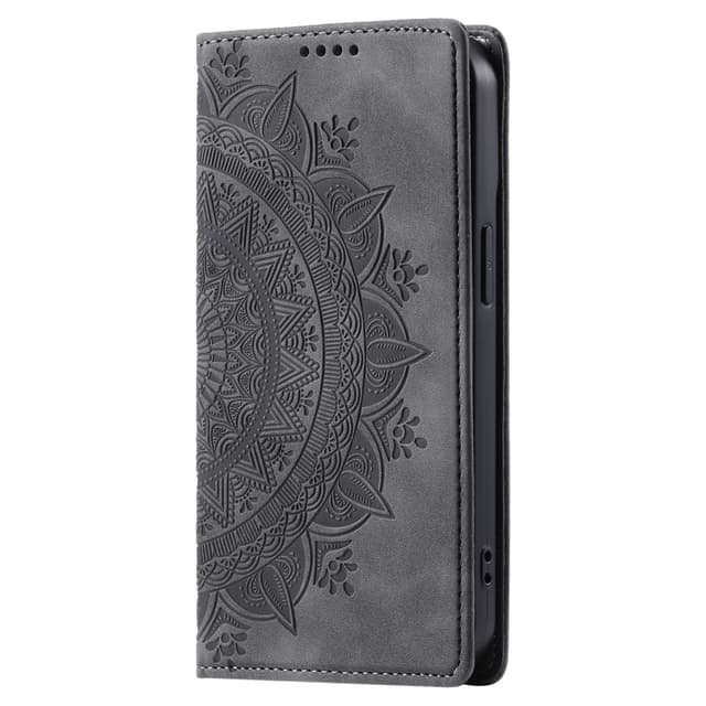För Samsung Galaxy S25 plånboksfodral Fodral Skal Mandala blommönster