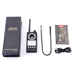 Trådløs signaldetektor RF Bug Finder Anti-Spy Kameradetektor GPS Tracker Locator Oppgradert versjon