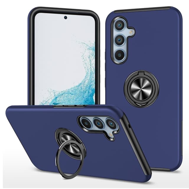 Till Samsung Galaxy A26 Hybridskal med Roterbar Ringhållare