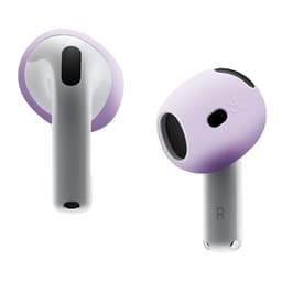 AirPods 4:lle liukumaton silikonikotelo, korvasuojat, nappikuulokkeet - Laventeli