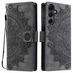 För Samsung Galaxy A26 plånboksfodral Fodral Skal Mandala blommönster