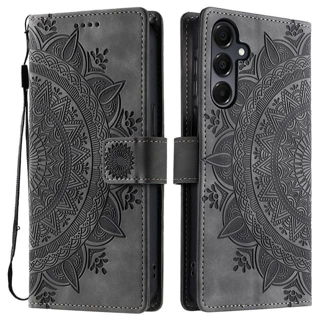 Til Samsung Galaxy A26 tegnebogscover Cover Shell Mandala Blomstermønster